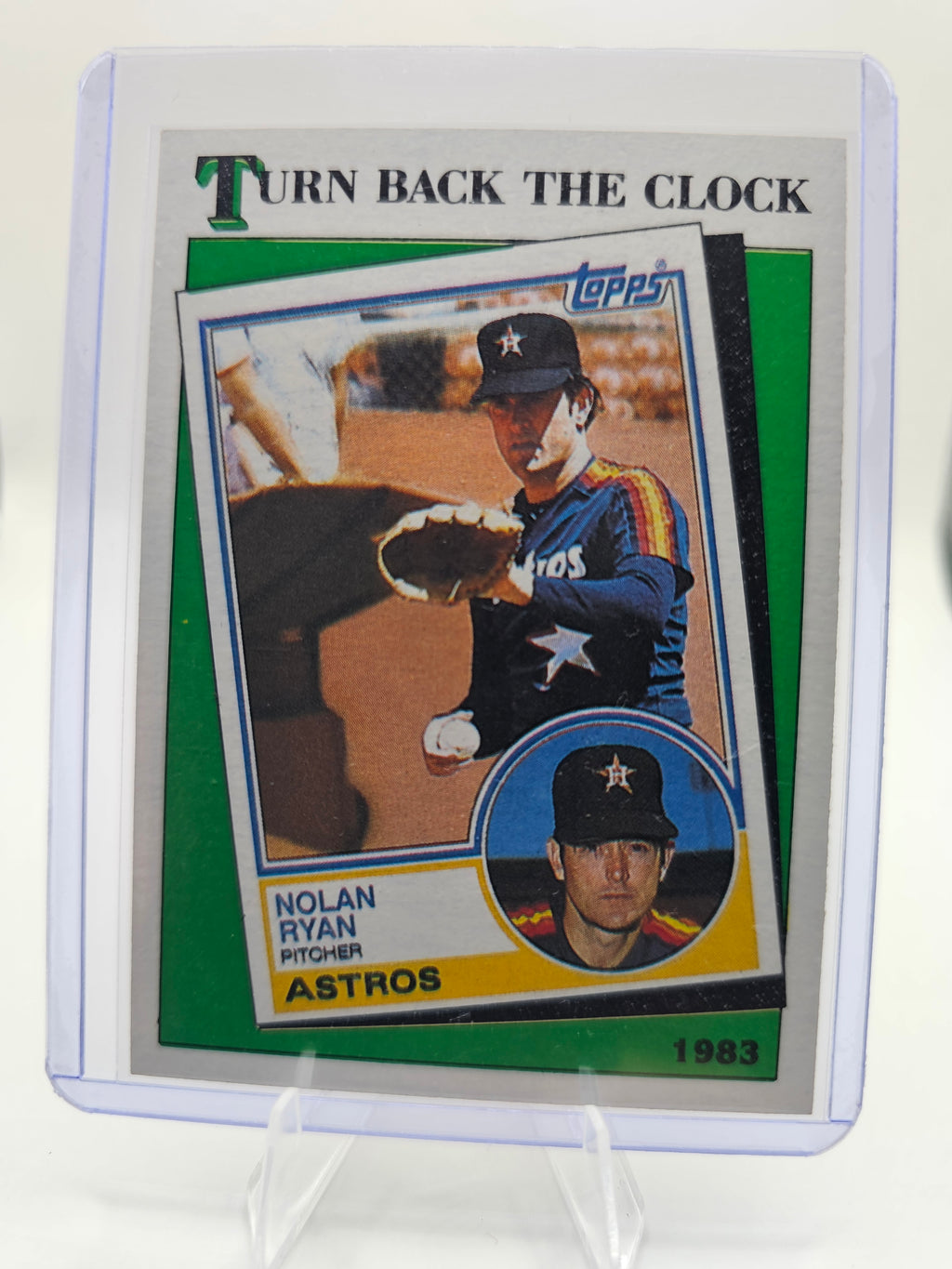 1988 Topps #661 Nolan Ryan Turn Back the Clock
