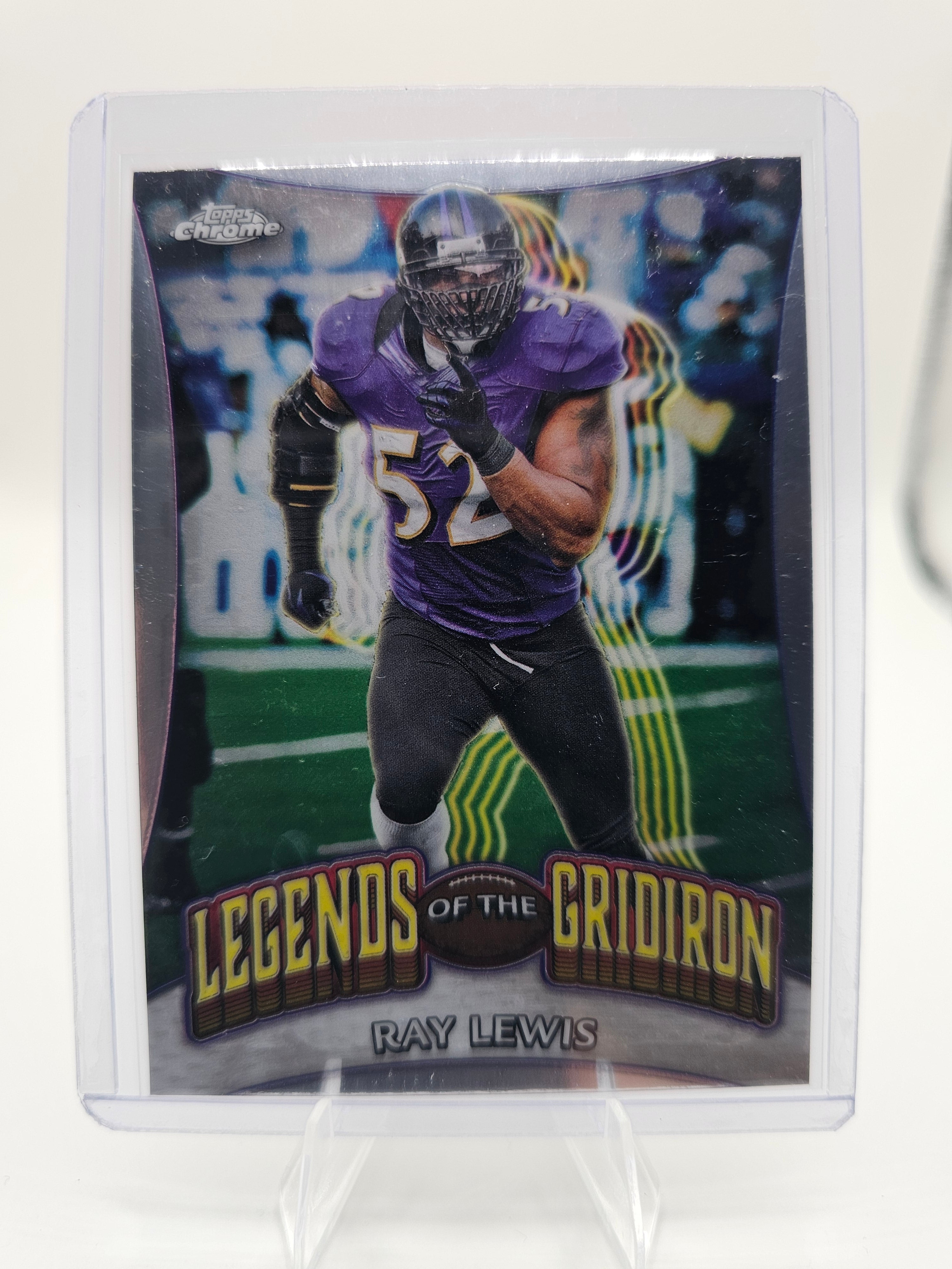 2024 Topps Chrome #LOG-14 Ray Lewis Legends of the Gridiron