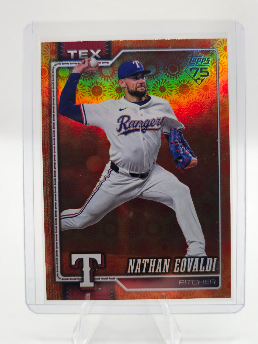 2026 Topps #355 Nathan Eovaldi – Texas Rangers