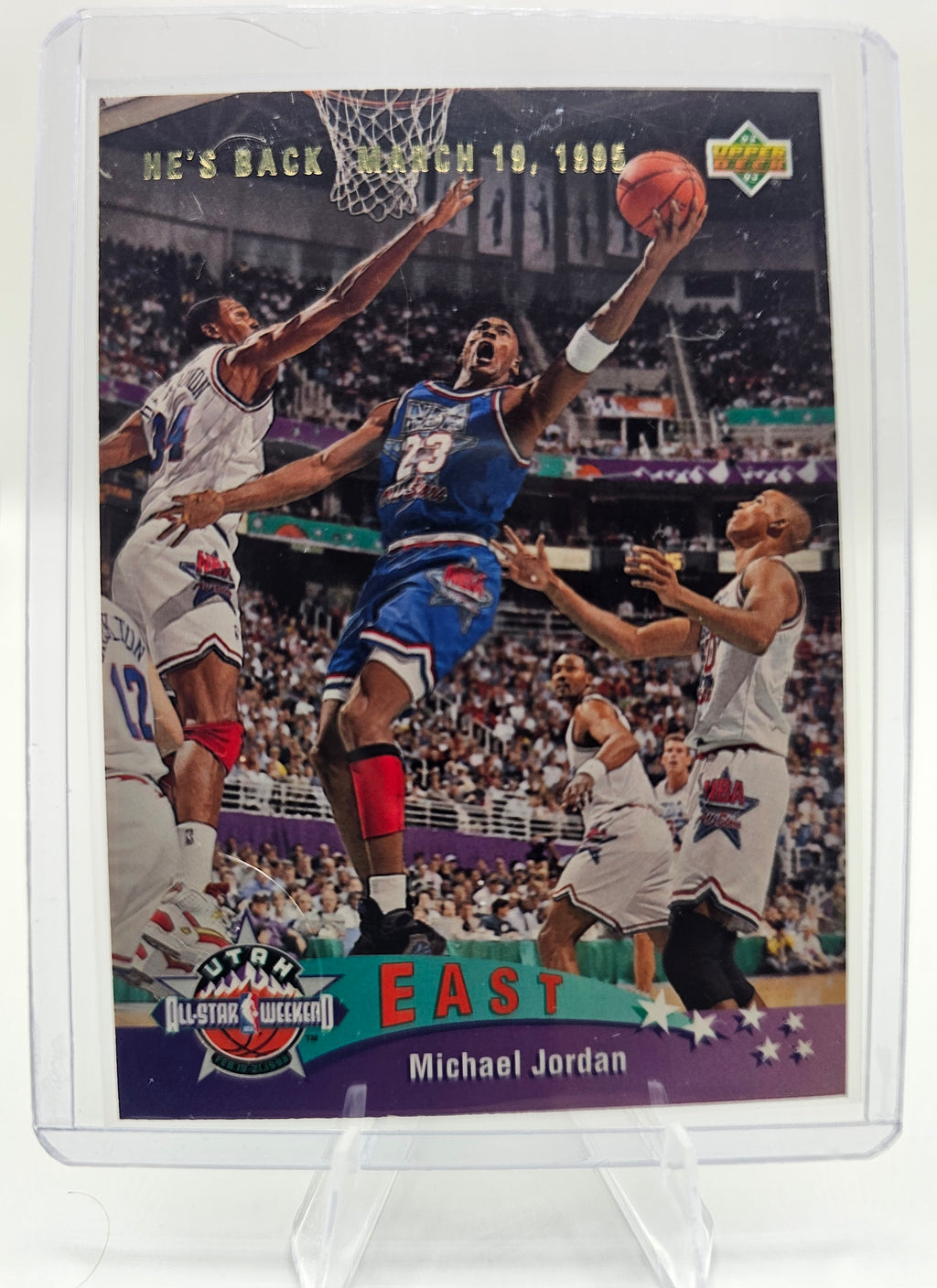 1993 Upper Deck #425 Michael Jordan All-Star – Chicago Bulls
