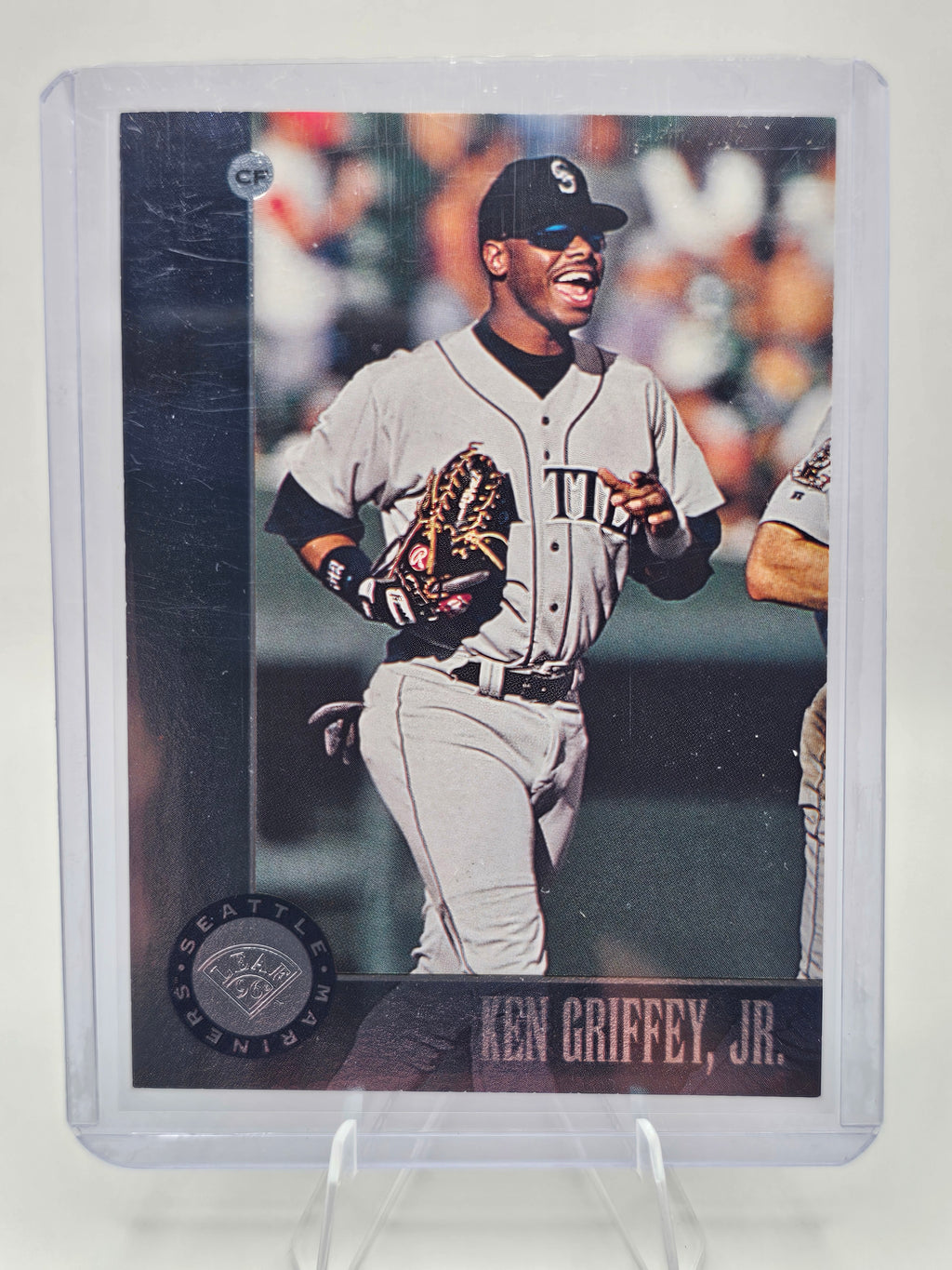 1996 Leaf #41 Ken Griffey, Jr. Press Proofs Silver