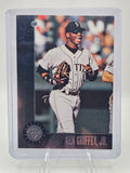 1996 Leaf #41 Ken Griffey, Jr. Press Proofs Silver