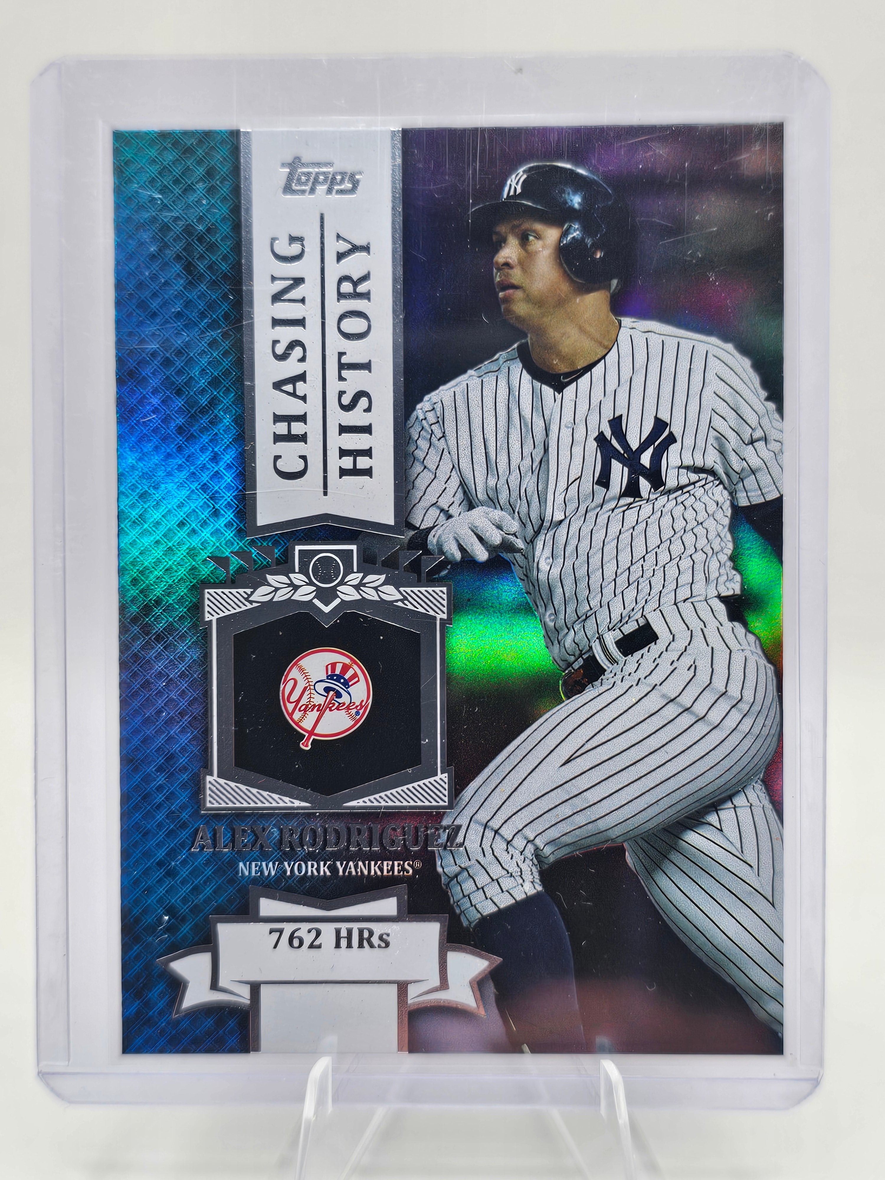 2013 Topps #CH-42 Alex Rodriguez Chasing History Silver Foil