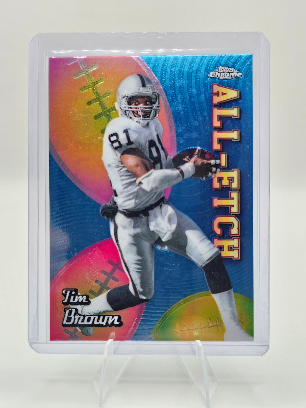 2024 Topps Chrome #CAE-TBR Tim Brown Chrome All-Etch Refractor