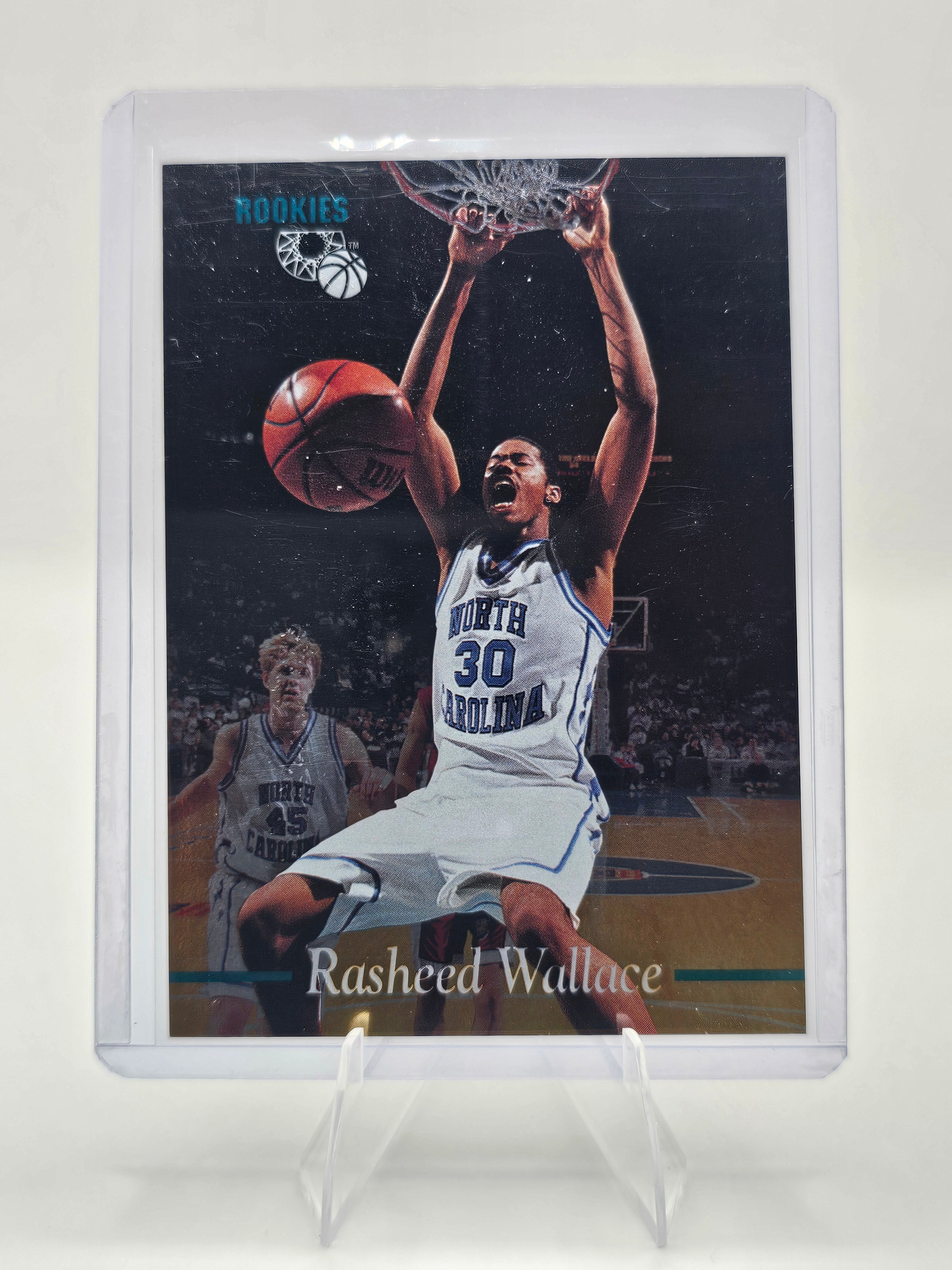 1995 Classic #4 Rasheed Wallace RC
