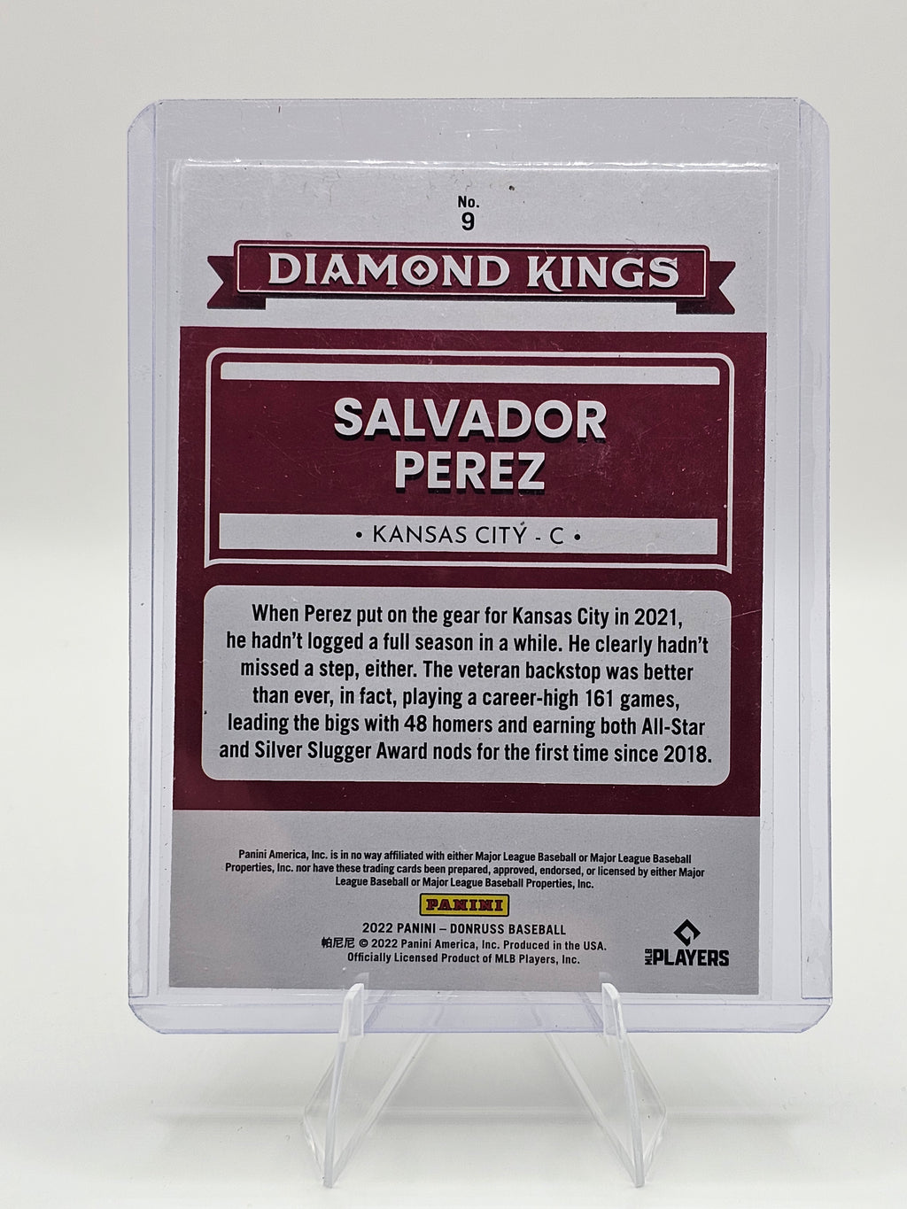 2022 Donruss #9 Salvador Perez