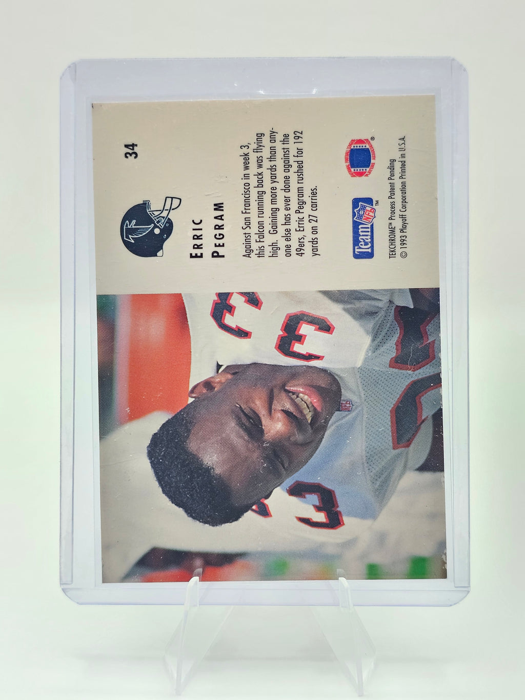 1993 Playoff Contenders #34 Erric Pegram