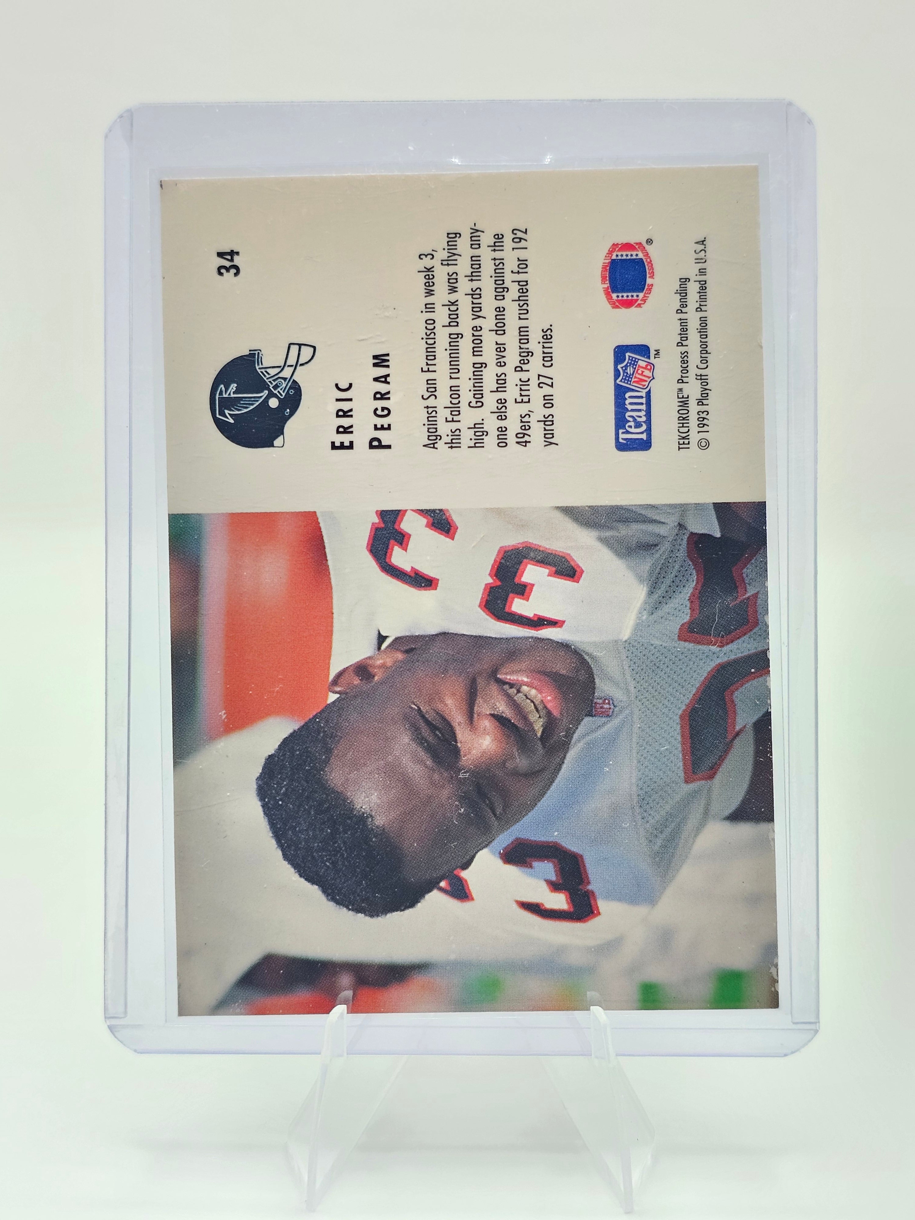 1993 Playoff Contenders #34 Erric Pegram