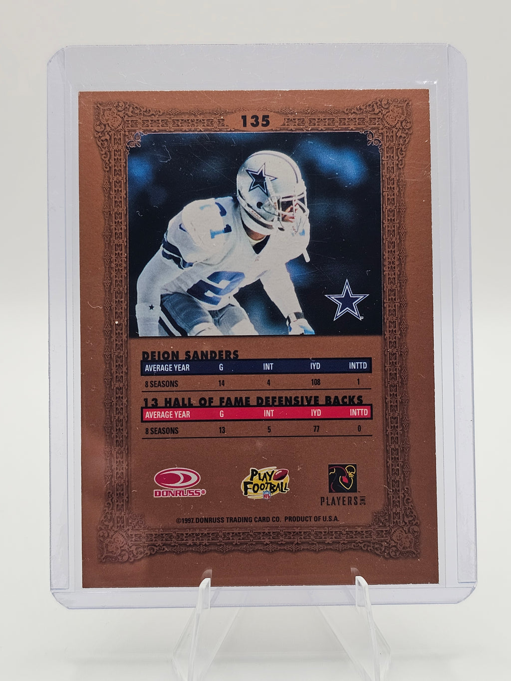 1997 Donruss Preferred #135 Deion Sanders
