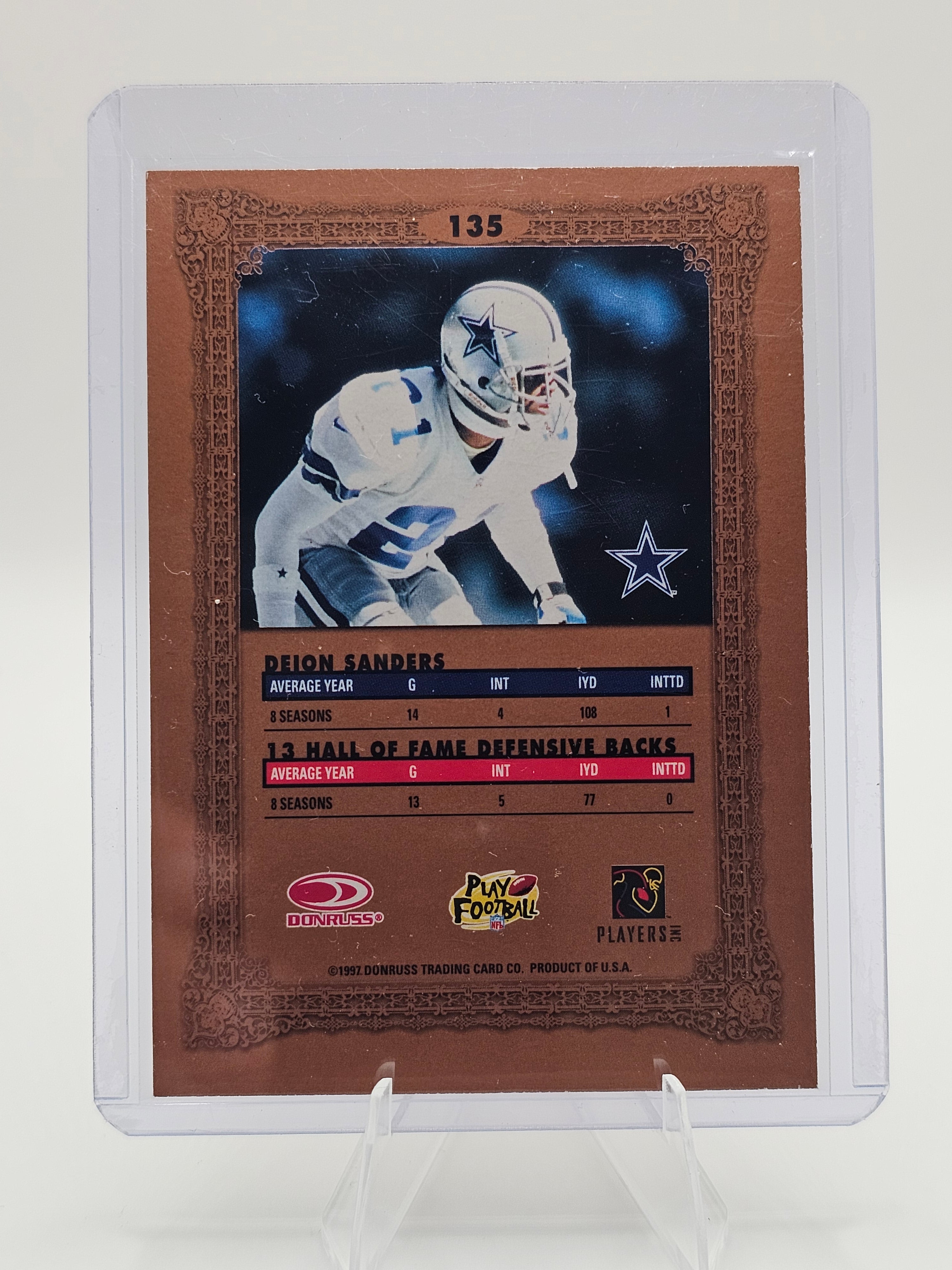 1997 Donruss Preferred #135 Deion Sanders