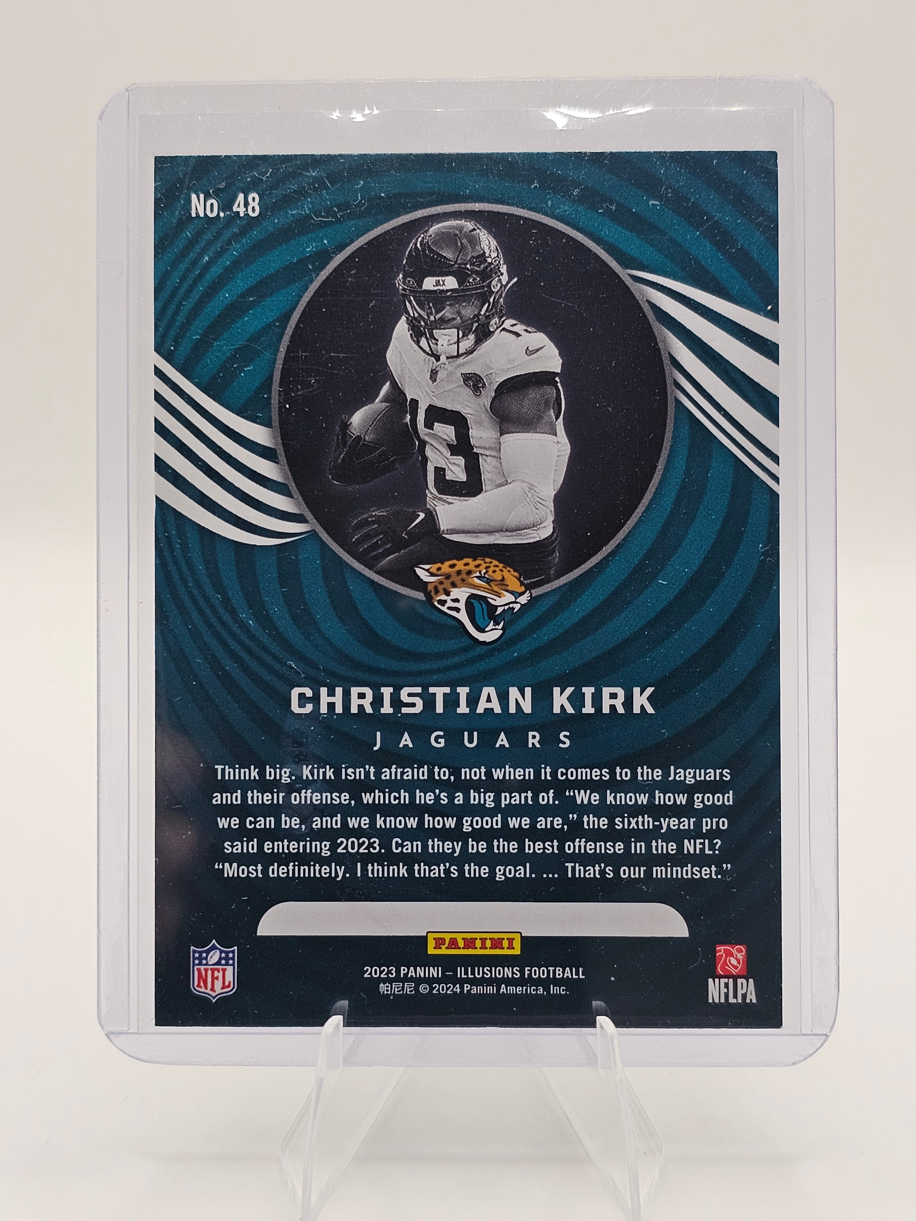 2023 Panini Illusions #48 Christian Kirk Light Blue