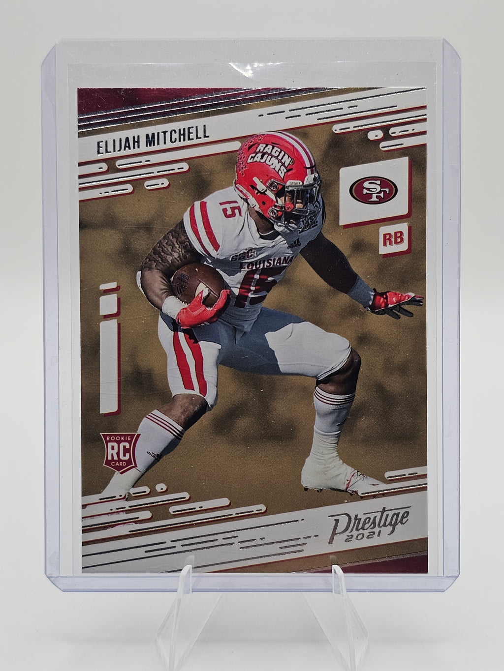 2021 Panini Prestige #289 Elijah Mitchell RC