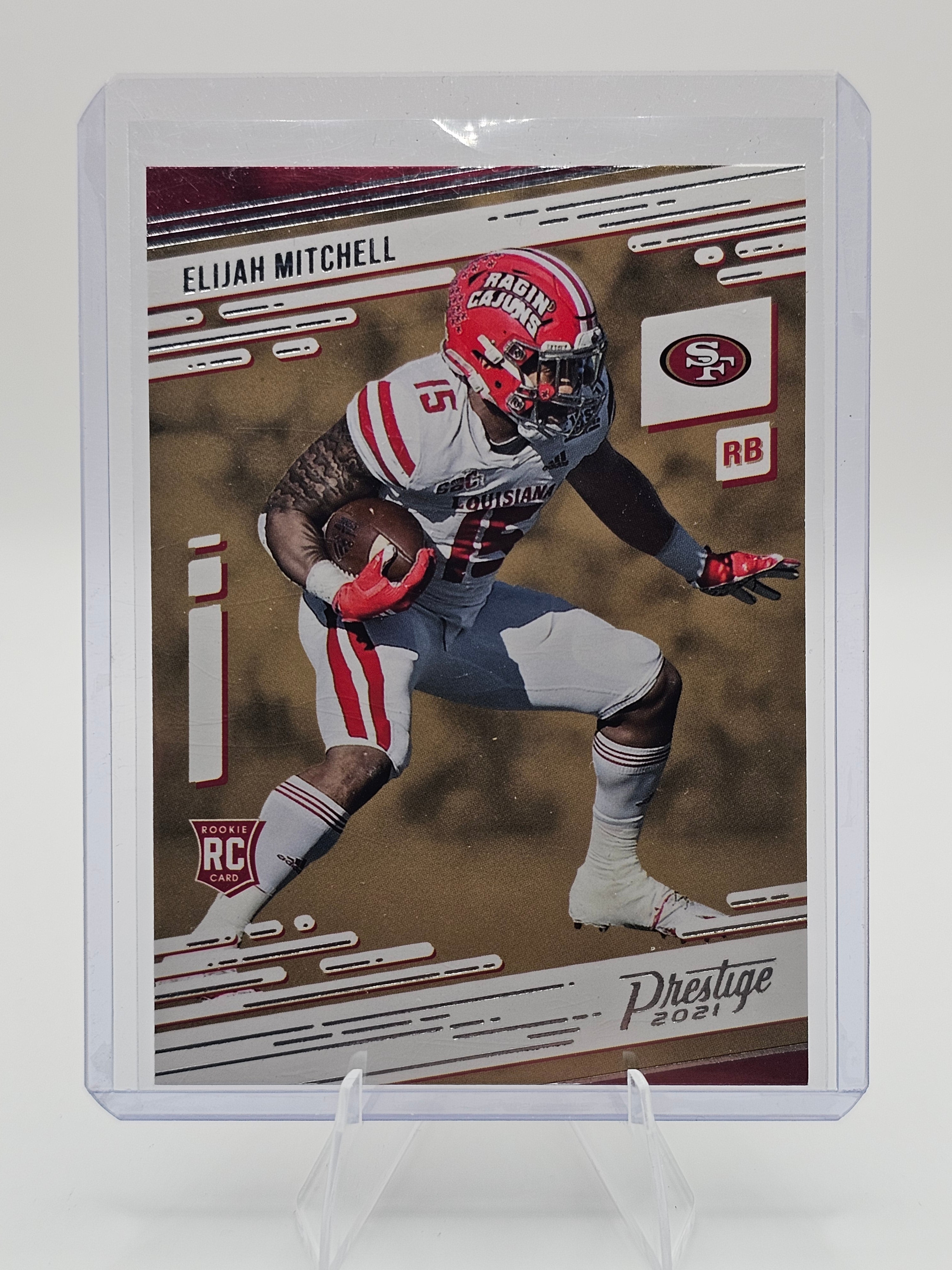 2021 Panini Prestige #289 Elijah Mitchell RC