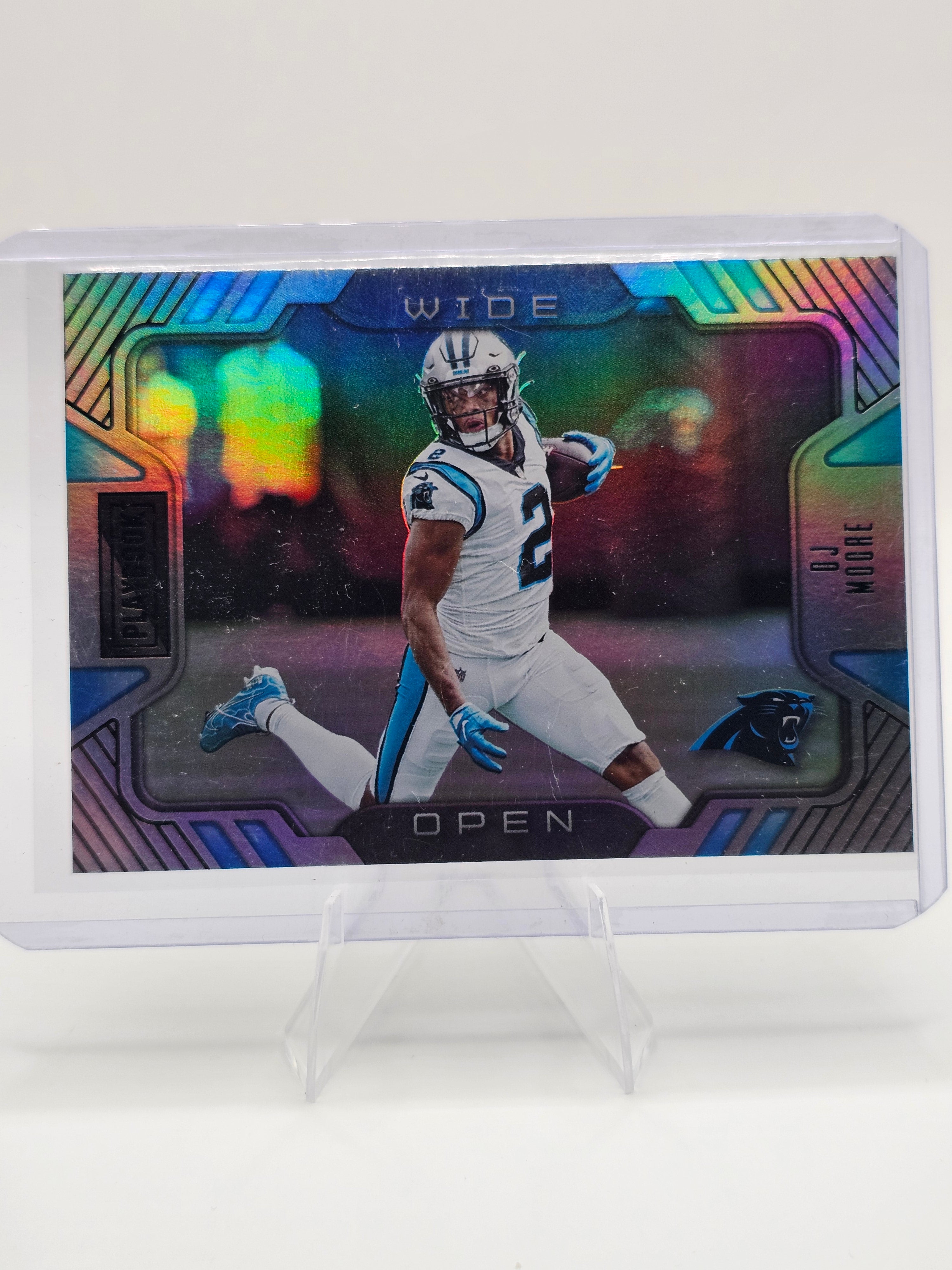 2022 Panini Playbook #WO-11 DJ Moore Wide Open
