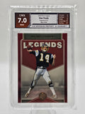 2022 Panini Legacy Legends #112 Dan Fouts Red /299 C3 Graded 7.0