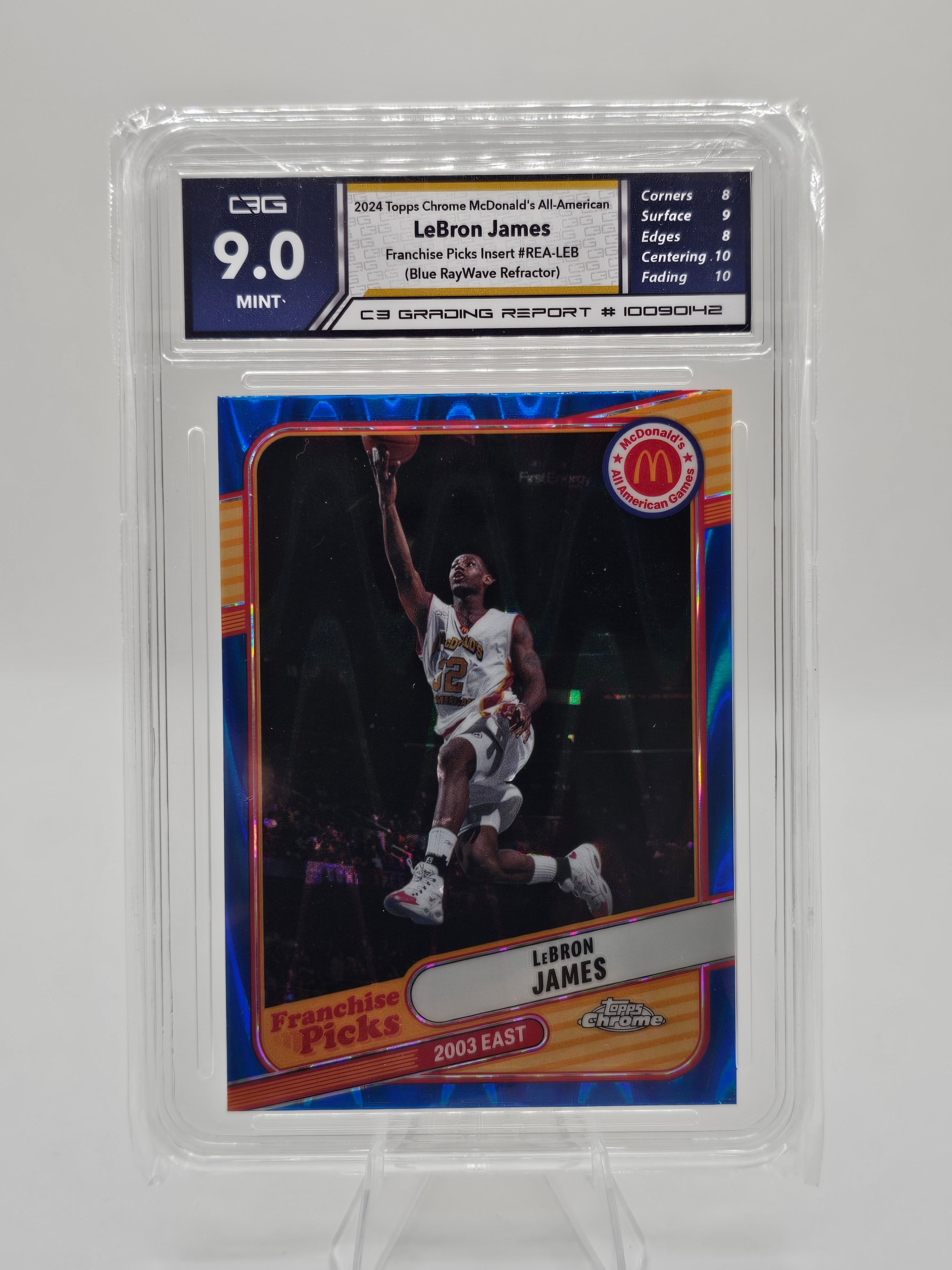 2024 Topps Chrome McDonald's All-American Franchise Picks #REA-LEB
