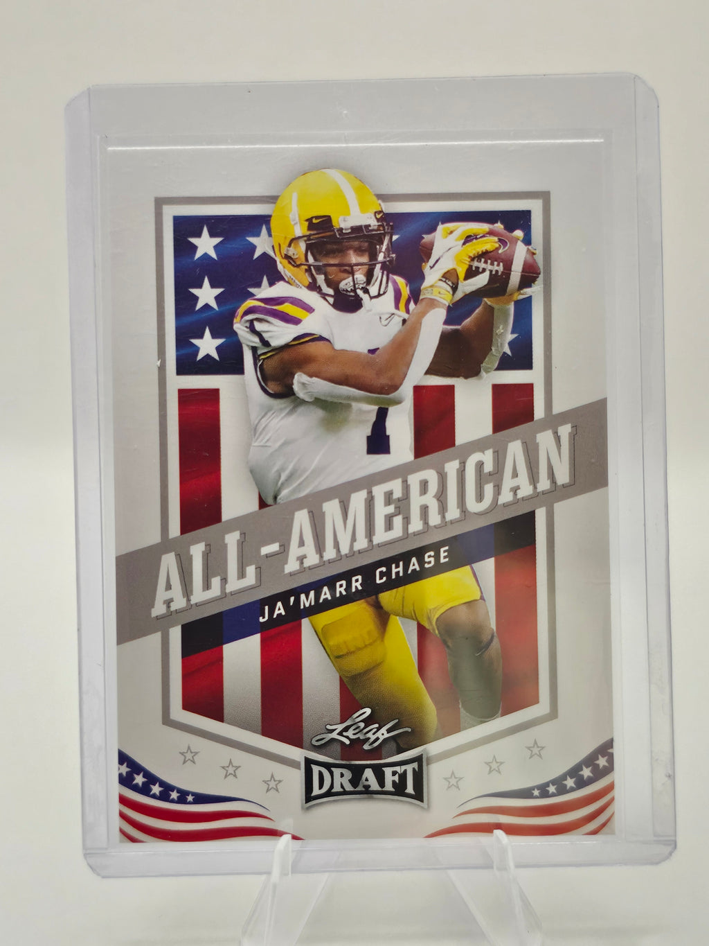 2021 Leaf 41 Draft All-American Ja'Marr Chase LSU Cincinnati Bengals