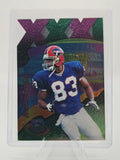 1996 Playoff Illusions 3XI #58 Andre Reed Buffalo Bills Parallel HOF