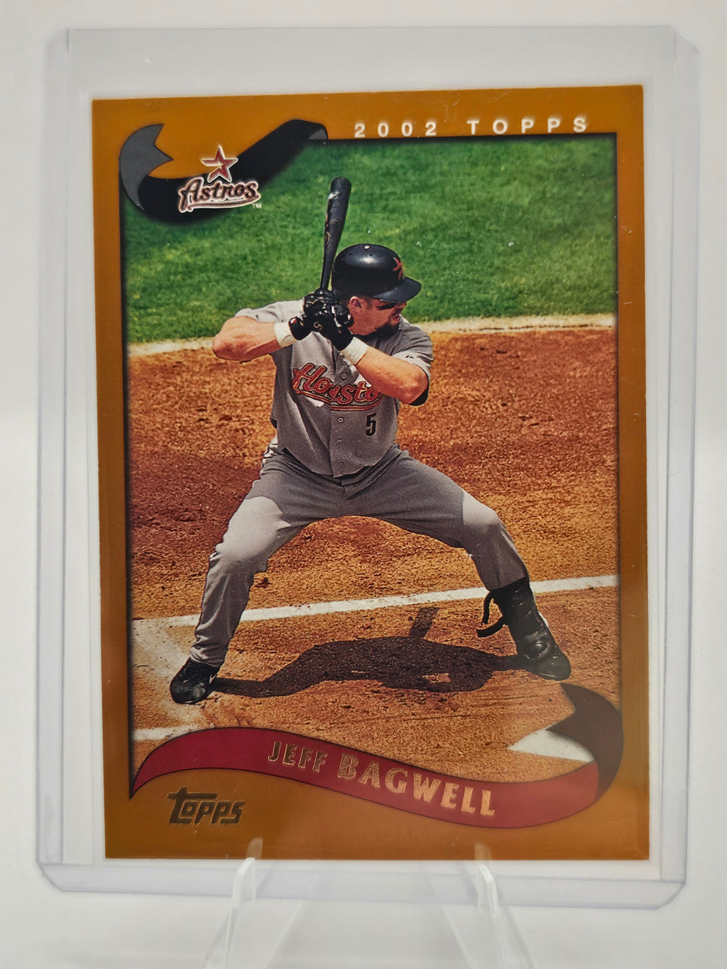 2002 Topps #50 Jeff Bagwell Houston Astros Hall of Fame Baseball Card