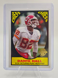 2005 Topps Football 50 Years Chiefs Chiefs TB12 Dante Hall Kansas City Chiefs
