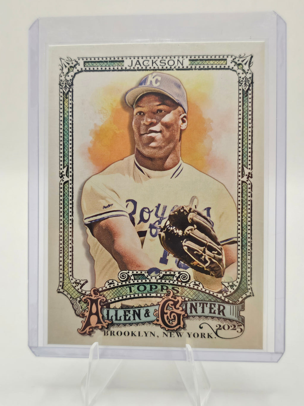 2025 Topps Allen & Ginter #18 Bo Jackson Kansas City Royals Baseball Card