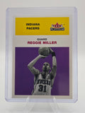2001-02 Fleer Platinum #47 Reggie Miller Indiana Pacers Hall of Fame NBA Card