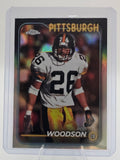 2024 Topps Chrome Refractor #166 Rod Woodson Pittsburgh Steelers Hall of Fame