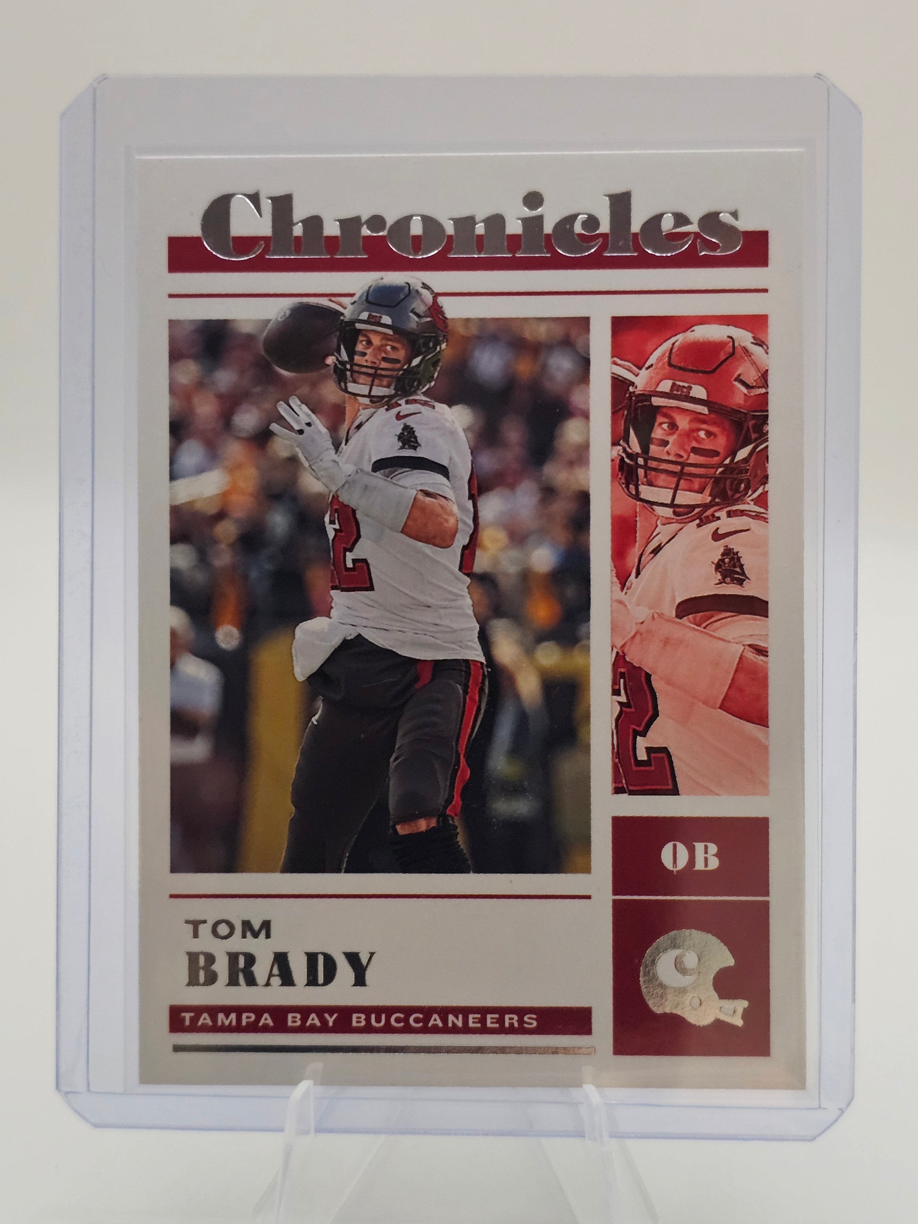 2022 Panini Chronicles Tom Brady #25 Tampa Bay Buccaneers GOAT NFL Legend
