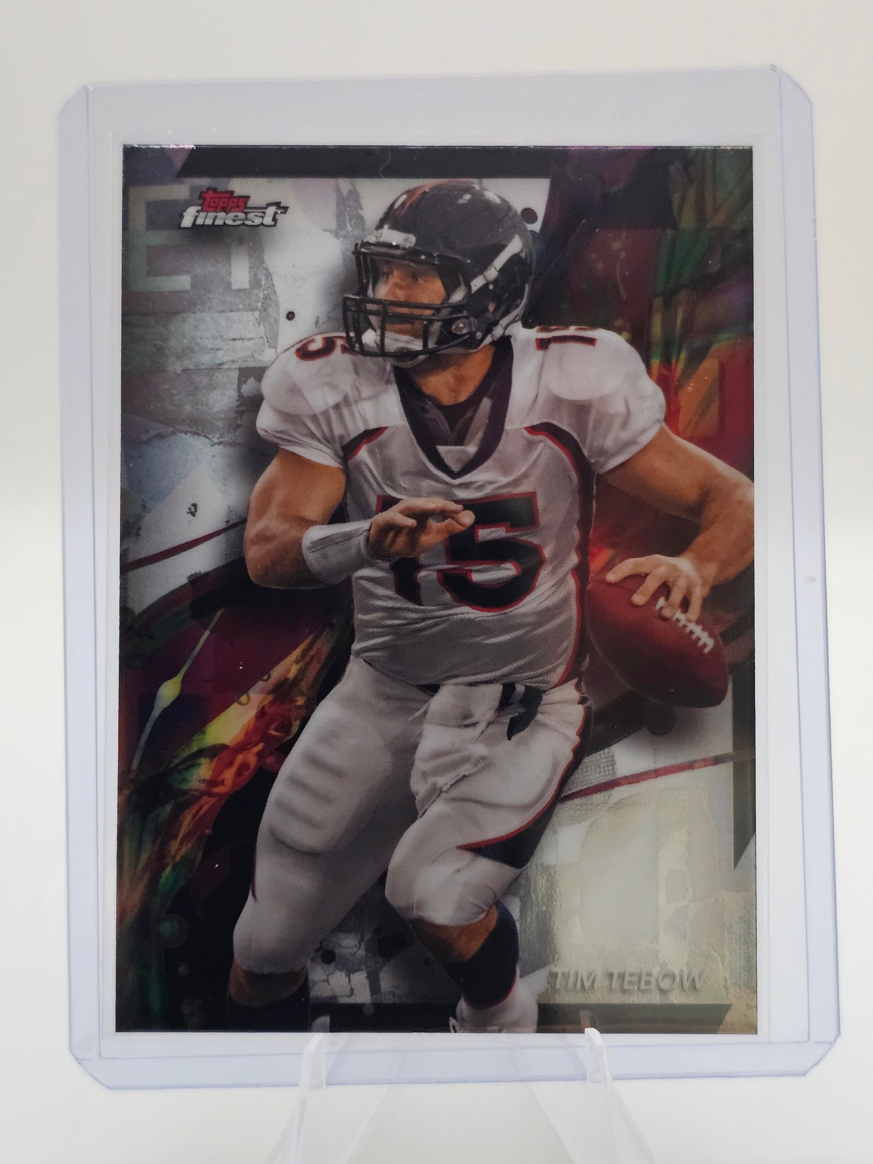 2024 Topps Finest #23 Tim Tebow Denver Broncos Football Card