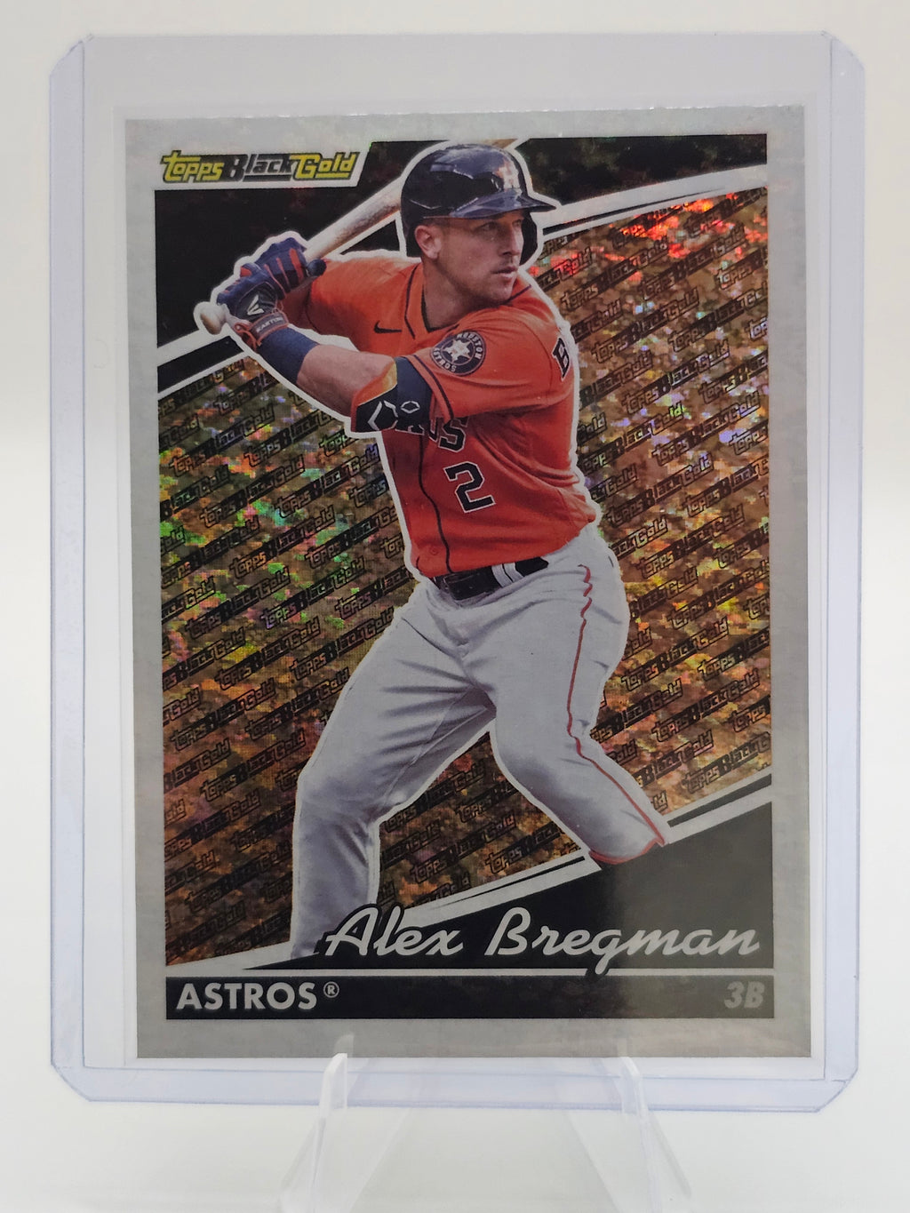 2022 Topps Update Topps Black Gold #BG-10 Alex Bregman Houston Astros