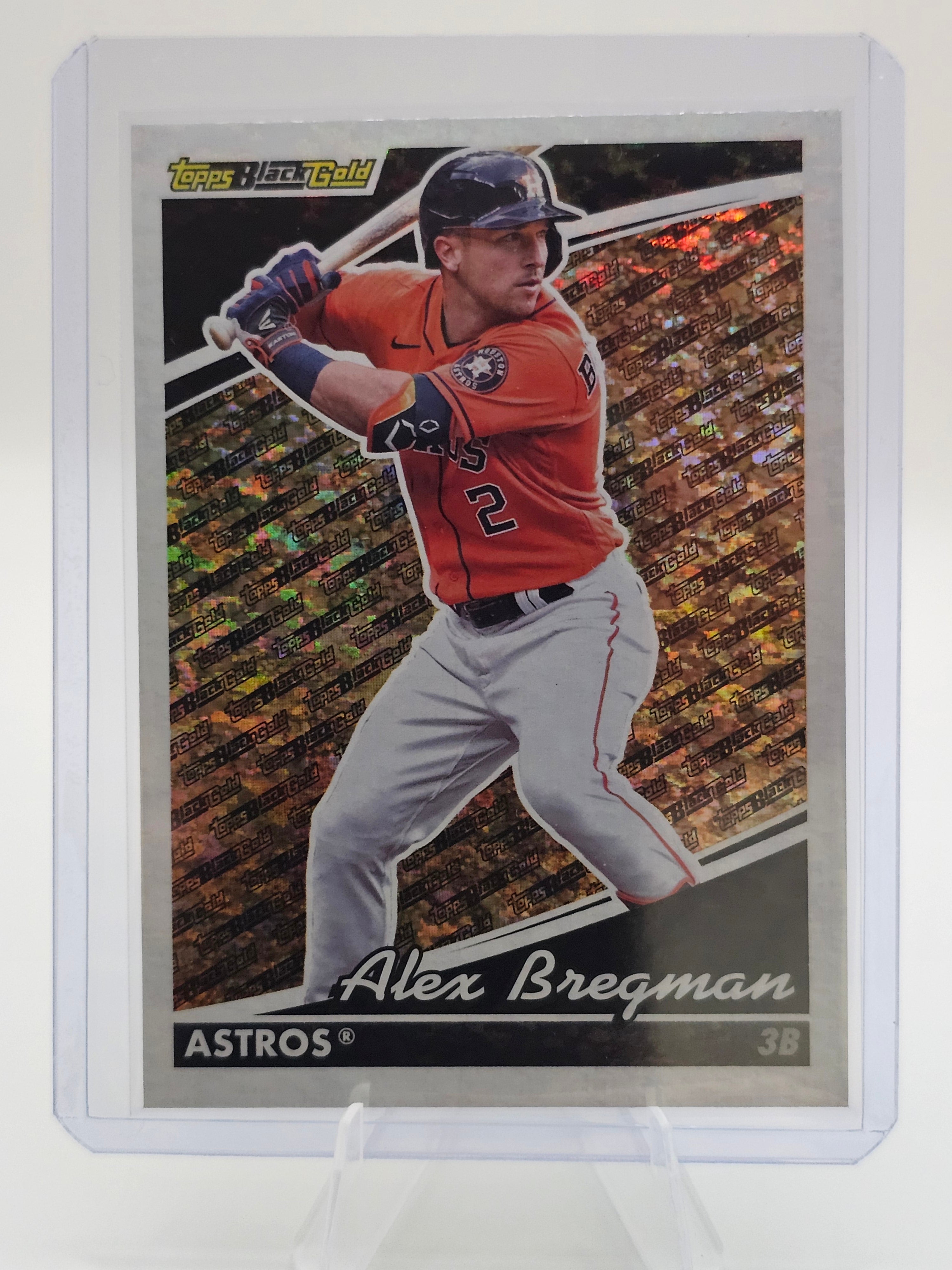 2022 Topps Update Topps Black Gold #BG-10 Alex Bregman Houston Astros