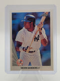 1990 Leaf #359 Deion Sanders New York Yankees Baseball Card