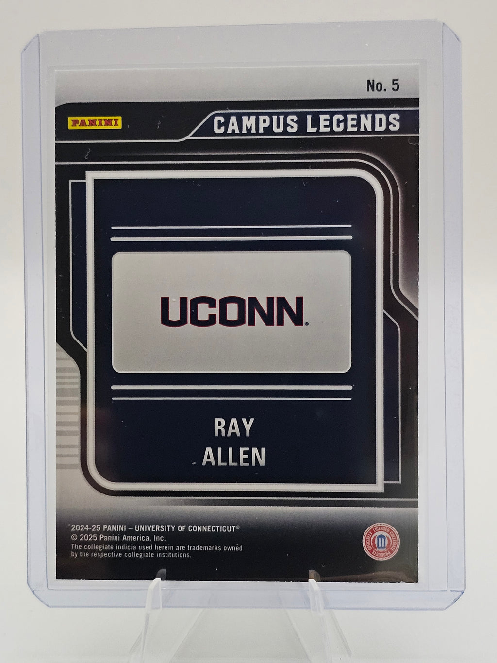 2024-25 Panini University of Connecticut Campus Legends #5 Ray Allen