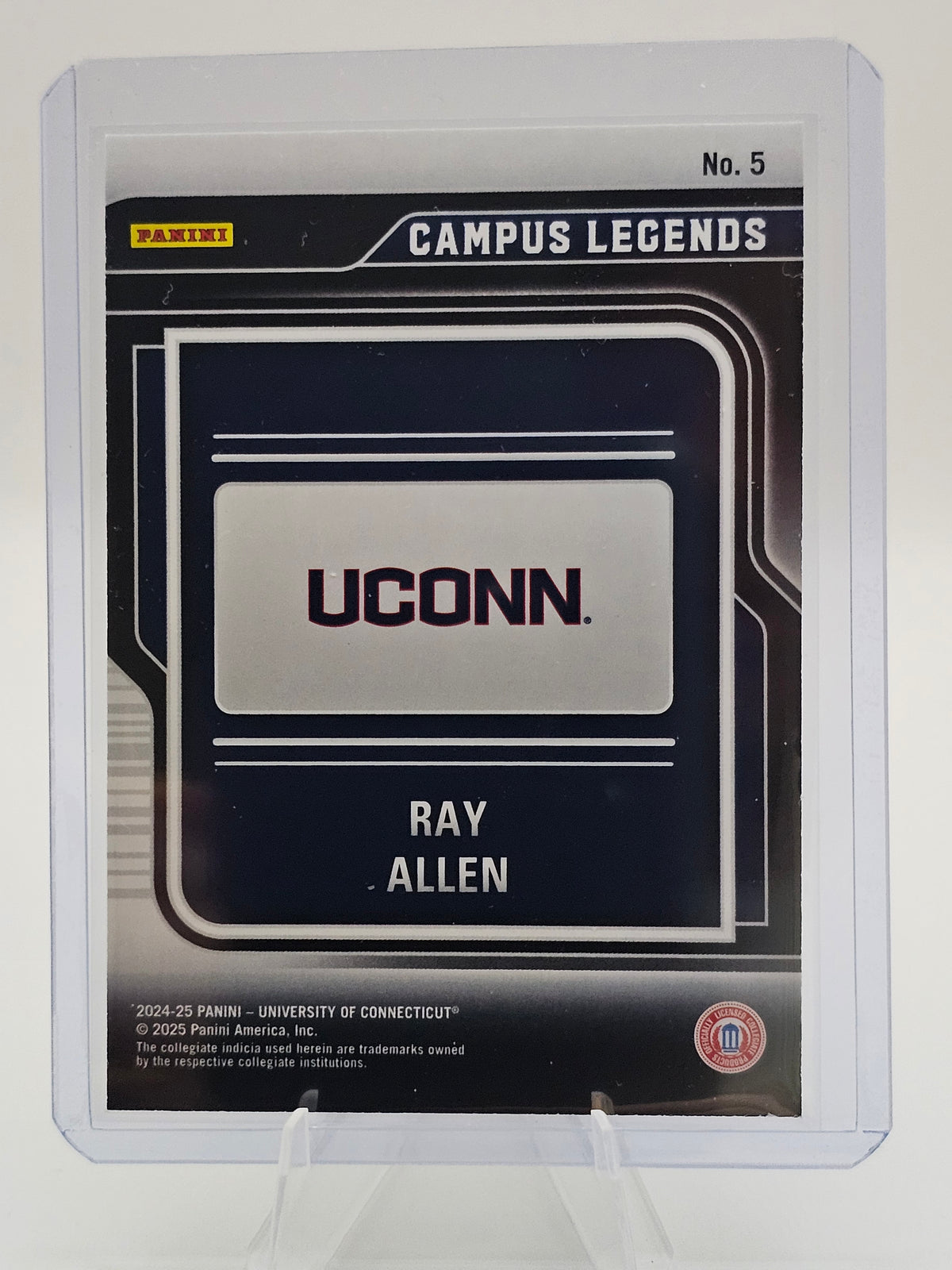 2024-25 Panini University of Connecticut Campus Legends #5 Ray Allen