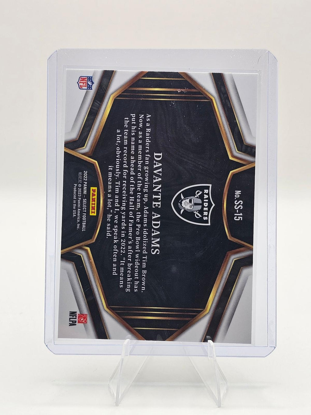2022 Panini Select Snapshots #SS-15 Davante Adams