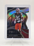 2023 Panini Select #232 Myles Garrett Club Level Silver Prizm