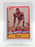 1989 Swell Greats #85 Dick “Night Train” Lane Detroit Lions HOF