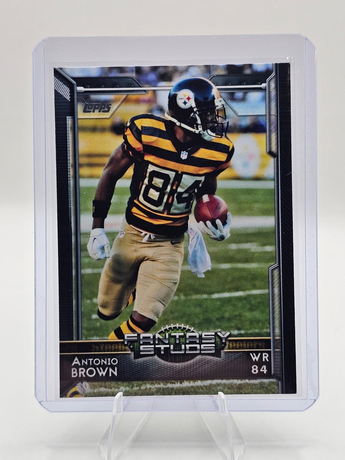 2015 Topps #326 Antonio Brown 60th Anniversary