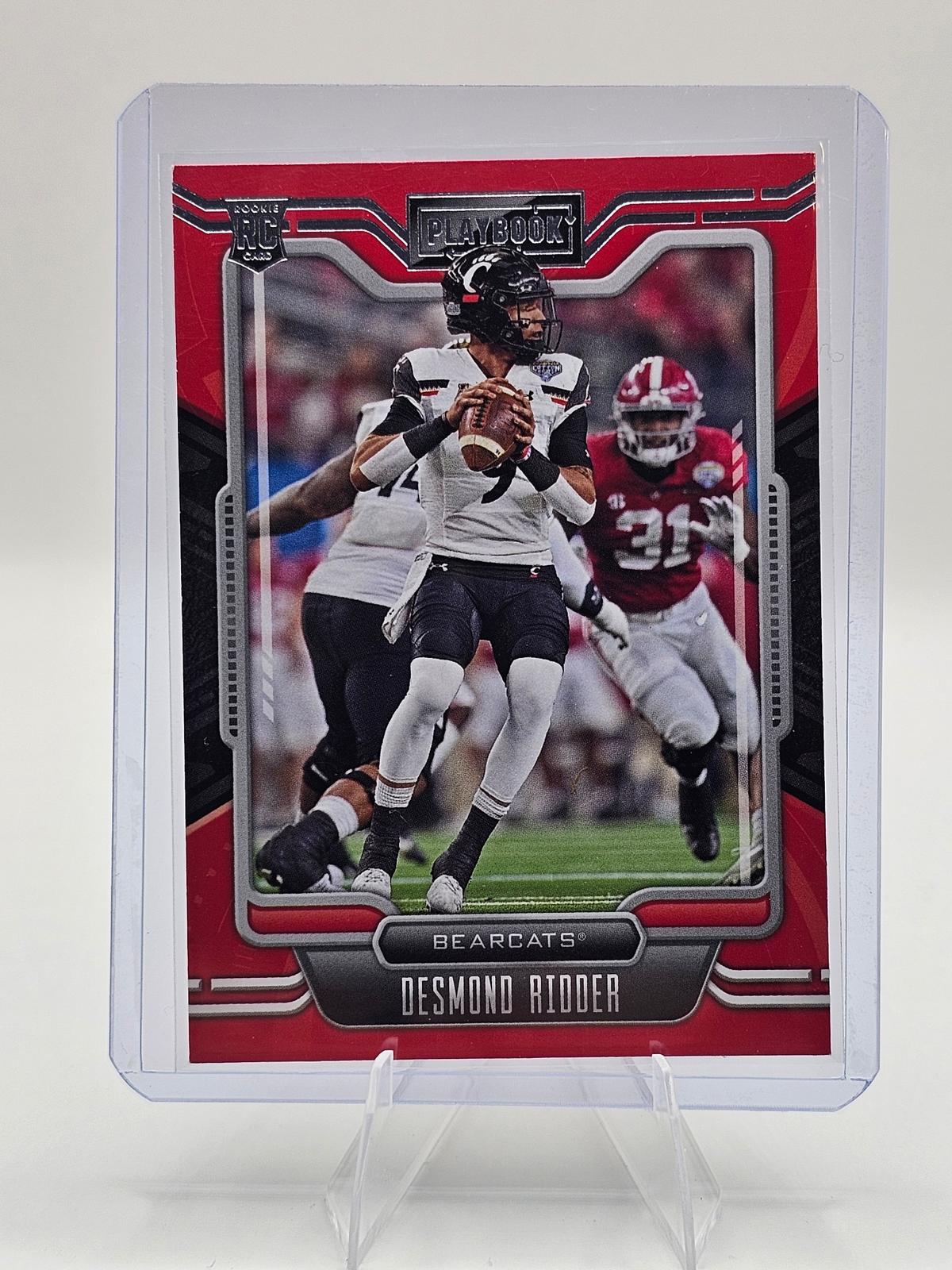 2022 Panini Chronicles Draft Picks #7 Desmond Ridder Playbook